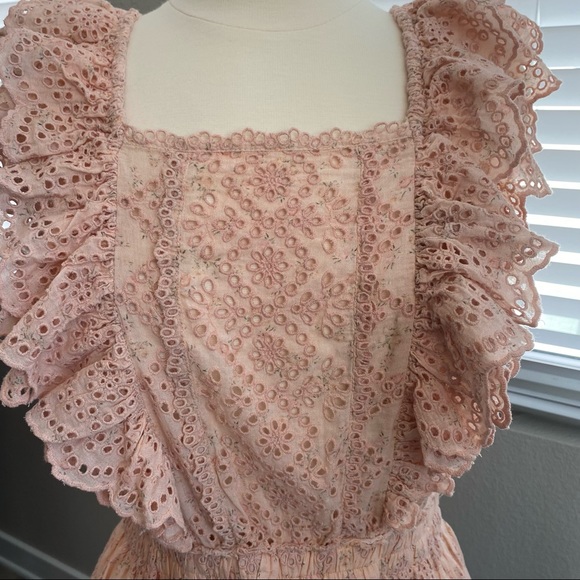 NWOT Loveshackfancy spring and summer ruffle dress - Picture 9 of 15